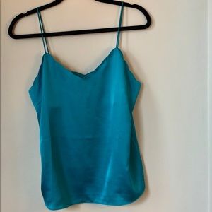 NWT Anthropologie harlyn turquoise top